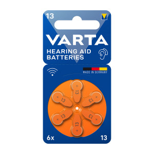 Varta 13 hearing aid battery
