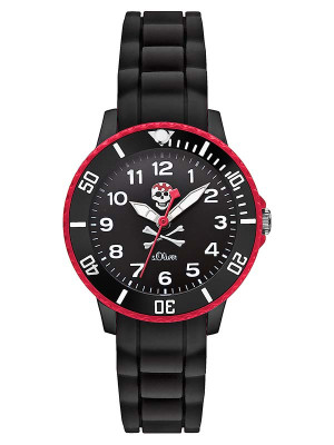 s.Oliver Silicone strap black SO-2588-PQ