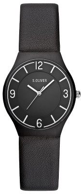s.Oliver bracelet-montre noir SO-1983-LQ