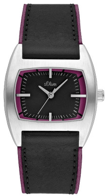 s.Oliver bracelet-montre noir SO-1833-LQ