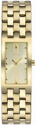s.Oliver stainless steel with varnish IP gold SO-1751-MQ