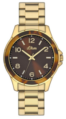 s.Oliver Stainless steel strap gold SO-2358-MQ