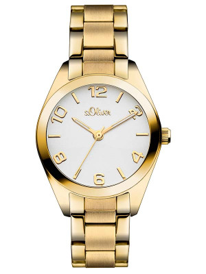 s.Oliver bracelet-montre doré SO-3050-MQ
