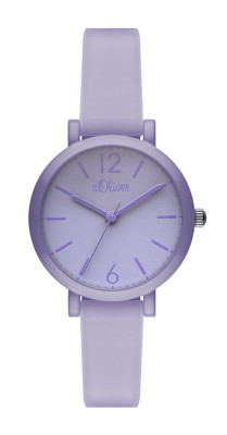 s.Oliver Silicone strap lilac SO-2658-PQ