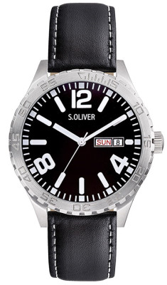 s.Oliver Lederband schwarz SO-2631-LQ