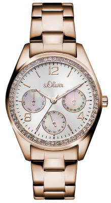 s.Oliver Stainless steel rosegold SO-3064-MM