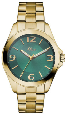 s.Oliver Edelstahlband gold SO-3057-MQ