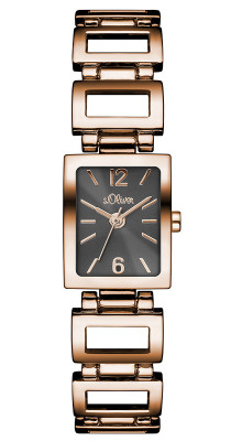 s.Oliver Stainless steel rosegold SO-3034-MQ