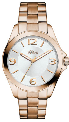 s.Oliver Stainless steel rosegold SO-2970-MQ