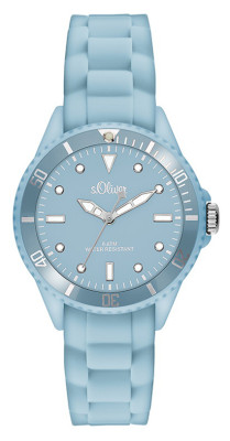 s.Oliver silicone strap pastel blue SO-2754-PQ