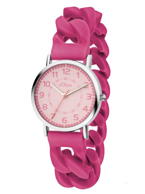 s.Oliver Silicone strap light pink SO-3429-PQ