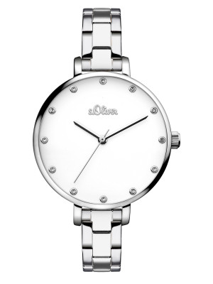 s.Oliver stainless steel silver SO-3457-MQ