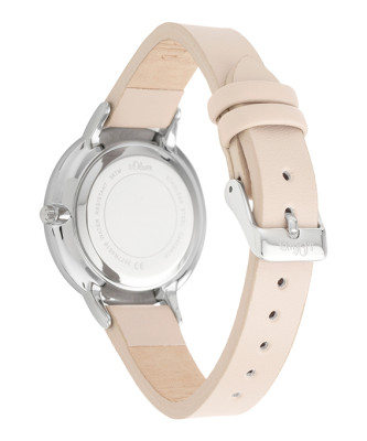 s.Oliver simili-cuir bracelet beige SO-3577-LQ