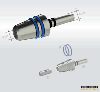 Quick adapter for precision screwdriver Ø 1.20mm Bergeon