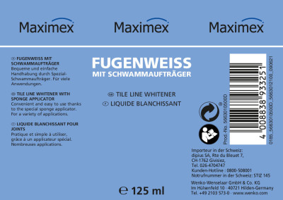 Fugenweiß 2x125 ml