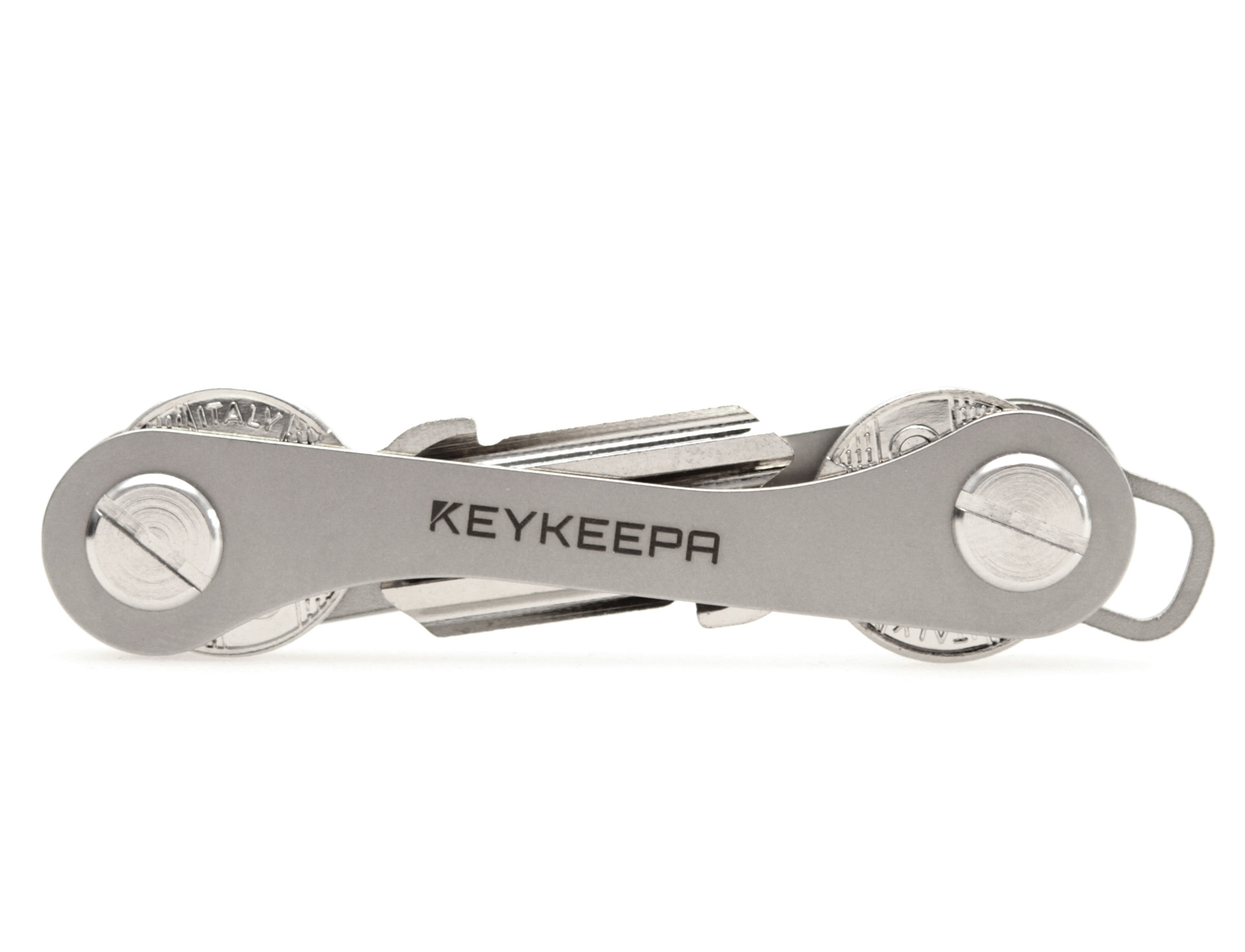 Keykeepa Edelstahl für bis zu 12 Schlüssel, silber bei Selva Online