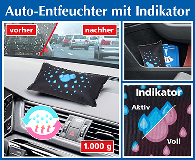 Car dehumidifier with indicator, 1 pc. at Selva Online