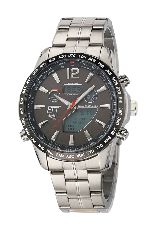 Eco Tech Time at Selva Watch Drive -11477-21M Radio Discovery - EGS Controlled Solar Men\'s Online